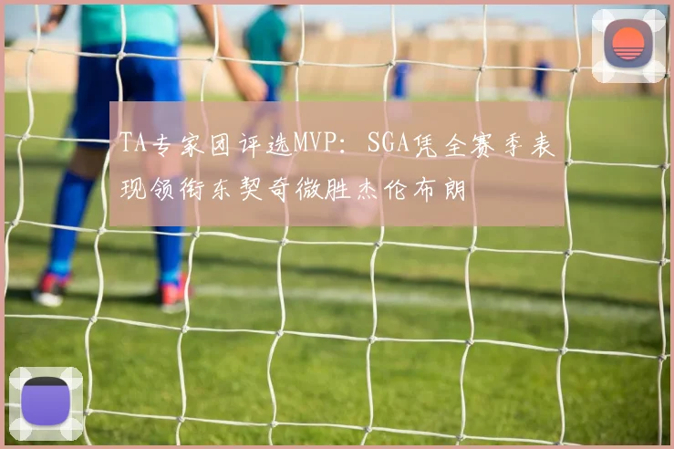 TA专家团评选MVP：SGA凭全赛季表现领衔东契奇微胜杰伦布朗